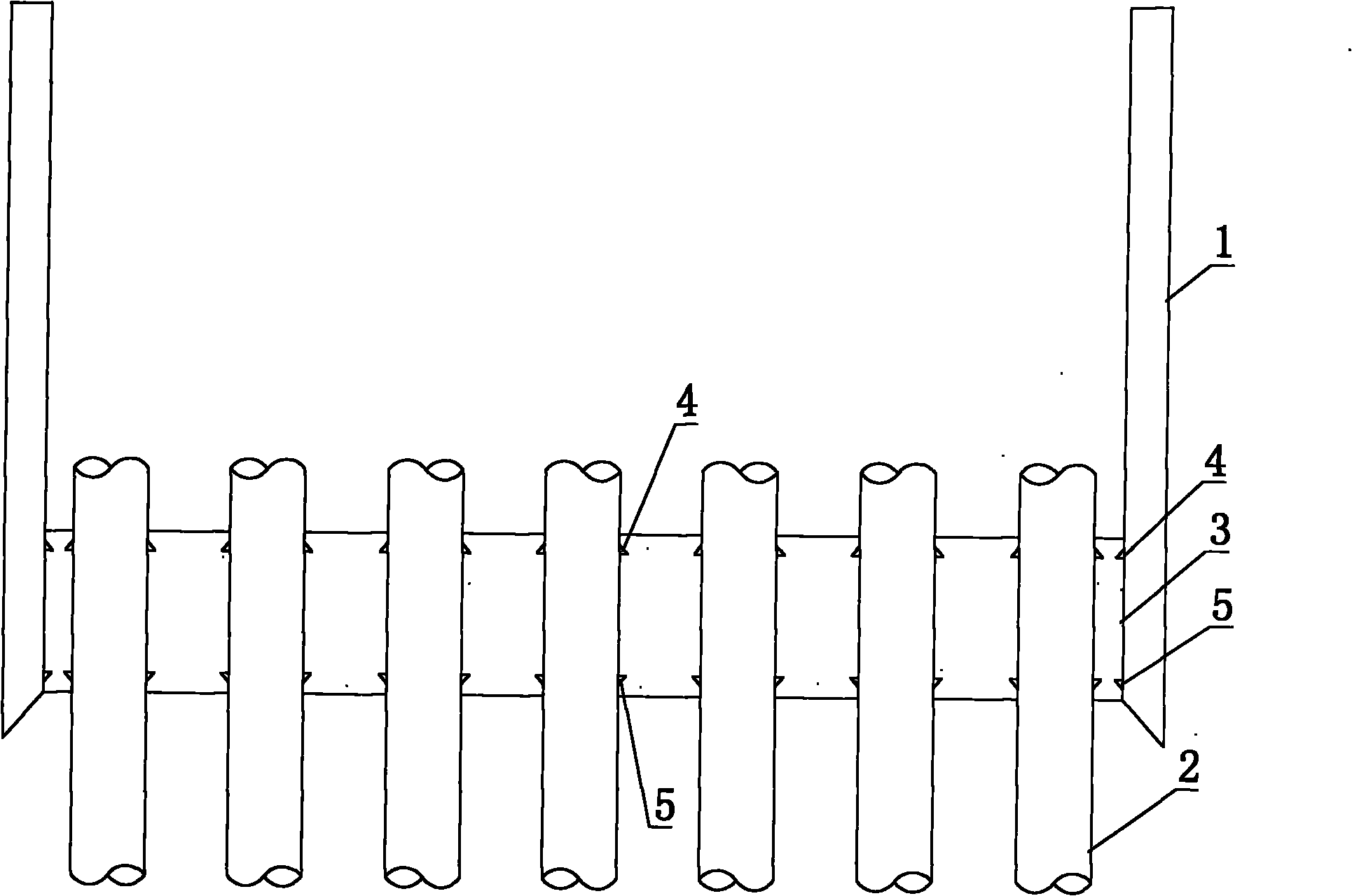 Method for reducing thickness of subsealing concrete of steel cofferdam and preventing seepage