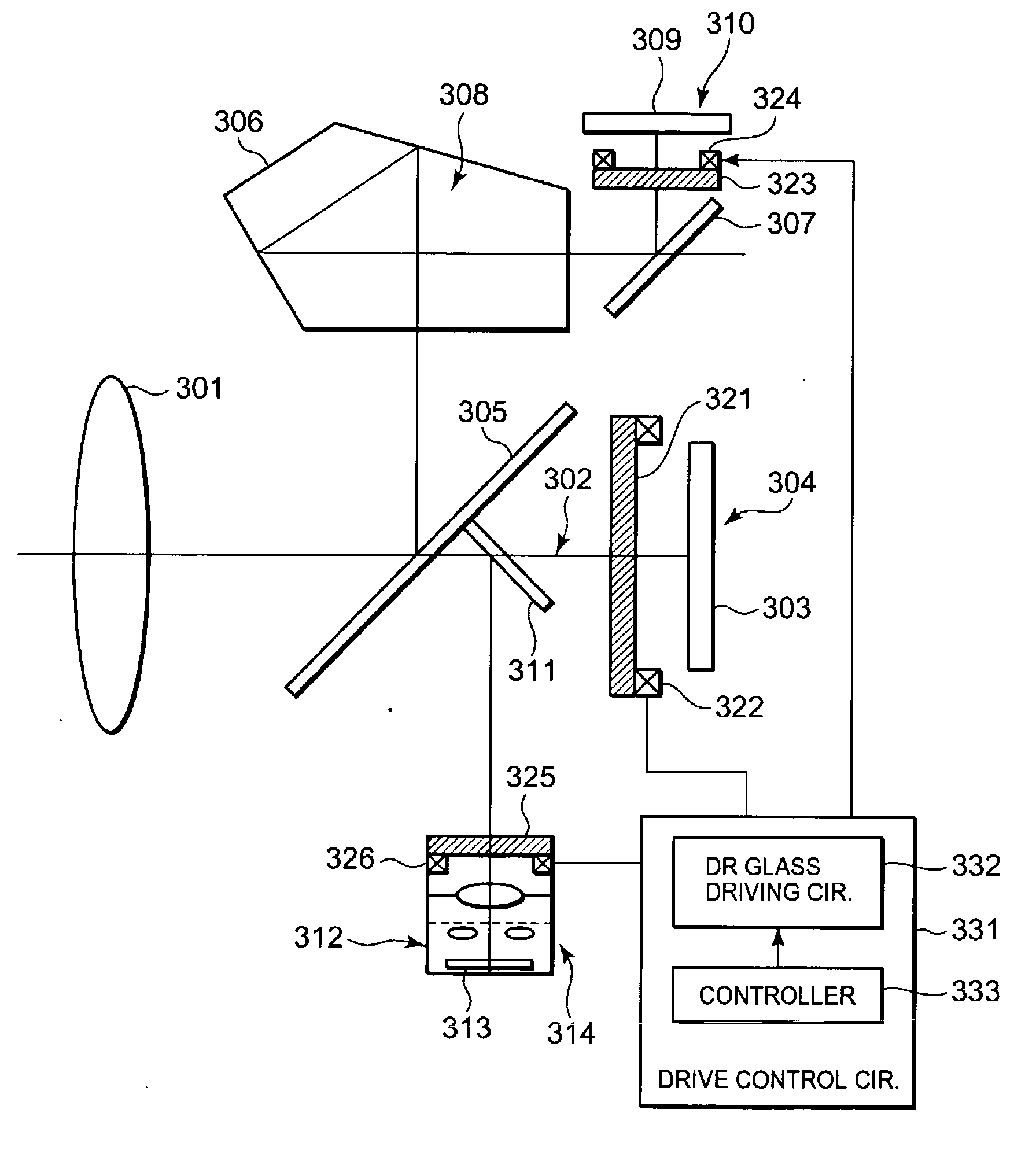 Optical apparatus with dust reduction capability