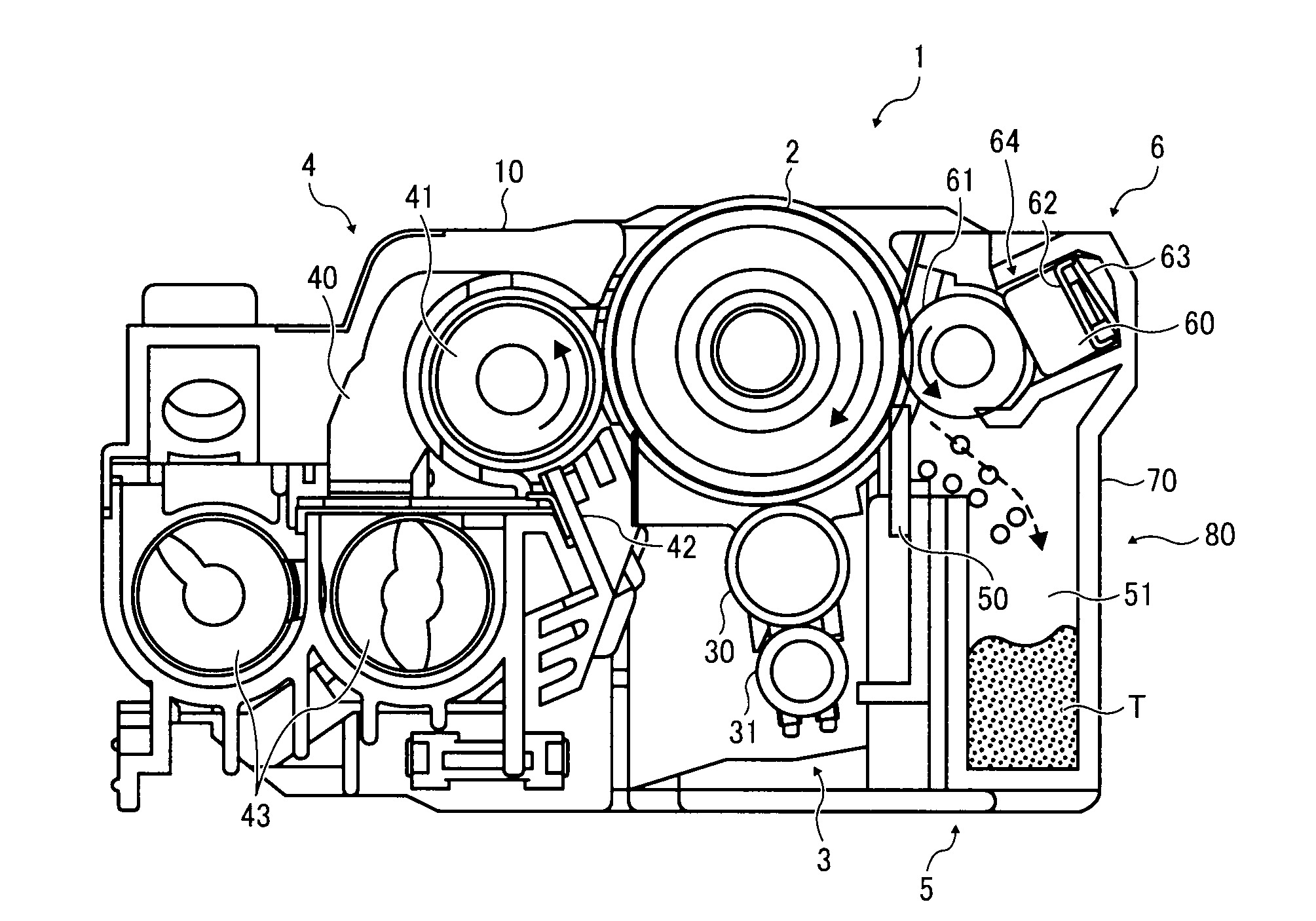 Process unit and image forming apparatus including same