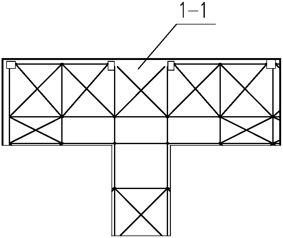 Construction method of long-span cantilevered special-shaped overrun structural steel corridor