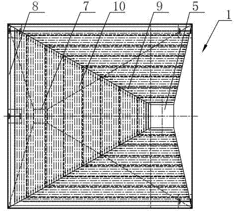 Kitchen waste collecting and separating device