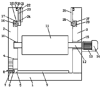 Ani-loosening rolling machine for cable machining