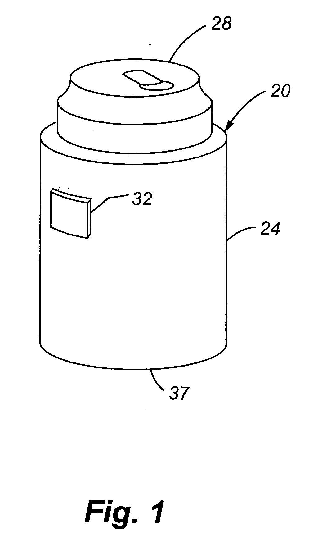 Magnetized beverage container holder