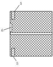 Box-type substation safety door control device and method