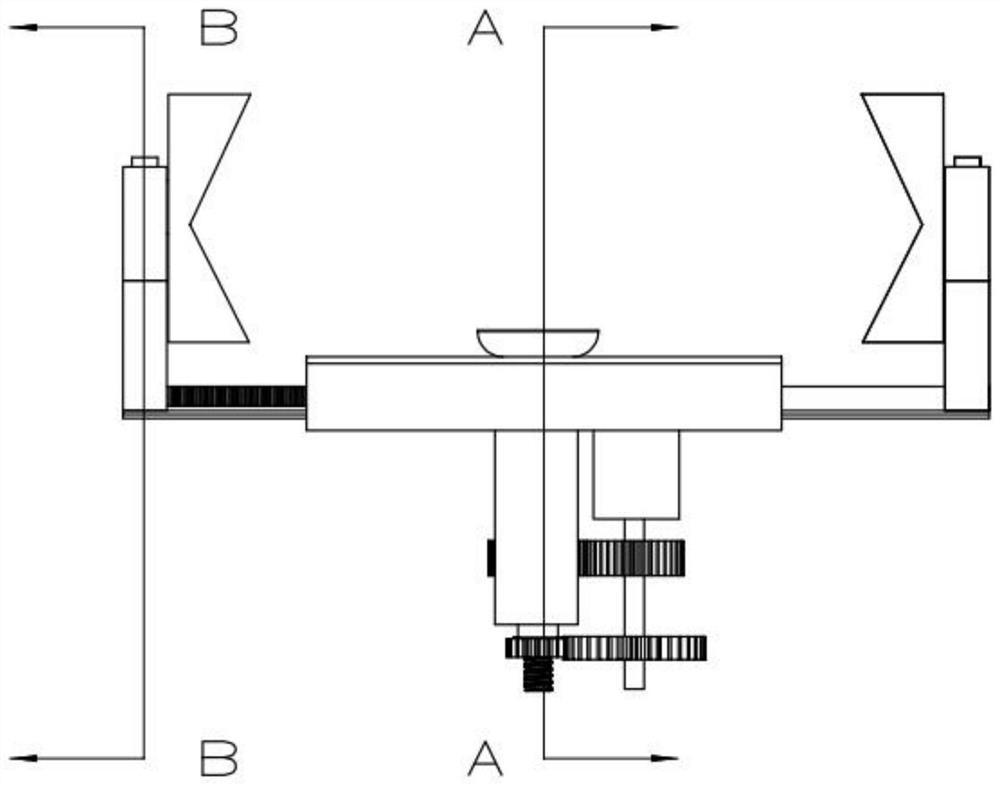 Automatic clamping and adsorbing mechanism