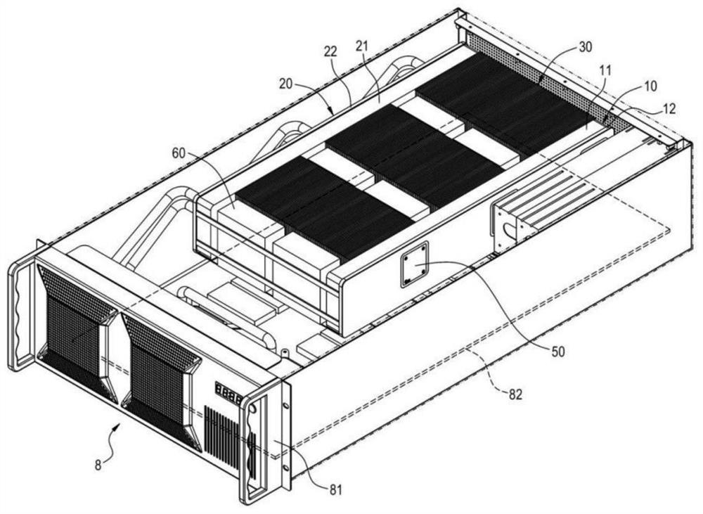 Liquid cooling heat dissipation device capable of dissipating heat of multiple heat sources