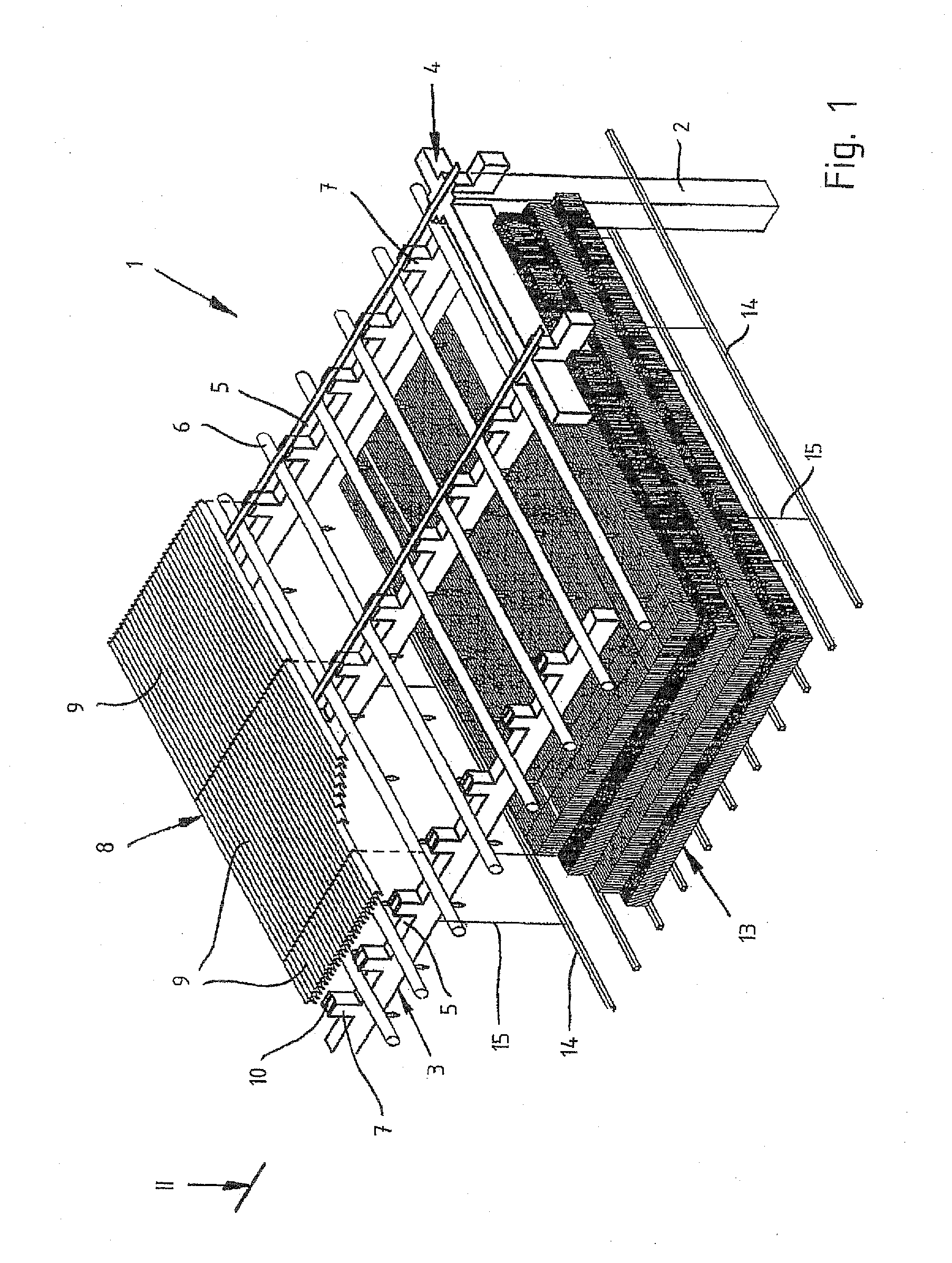 Arrangement for recooling cooling water