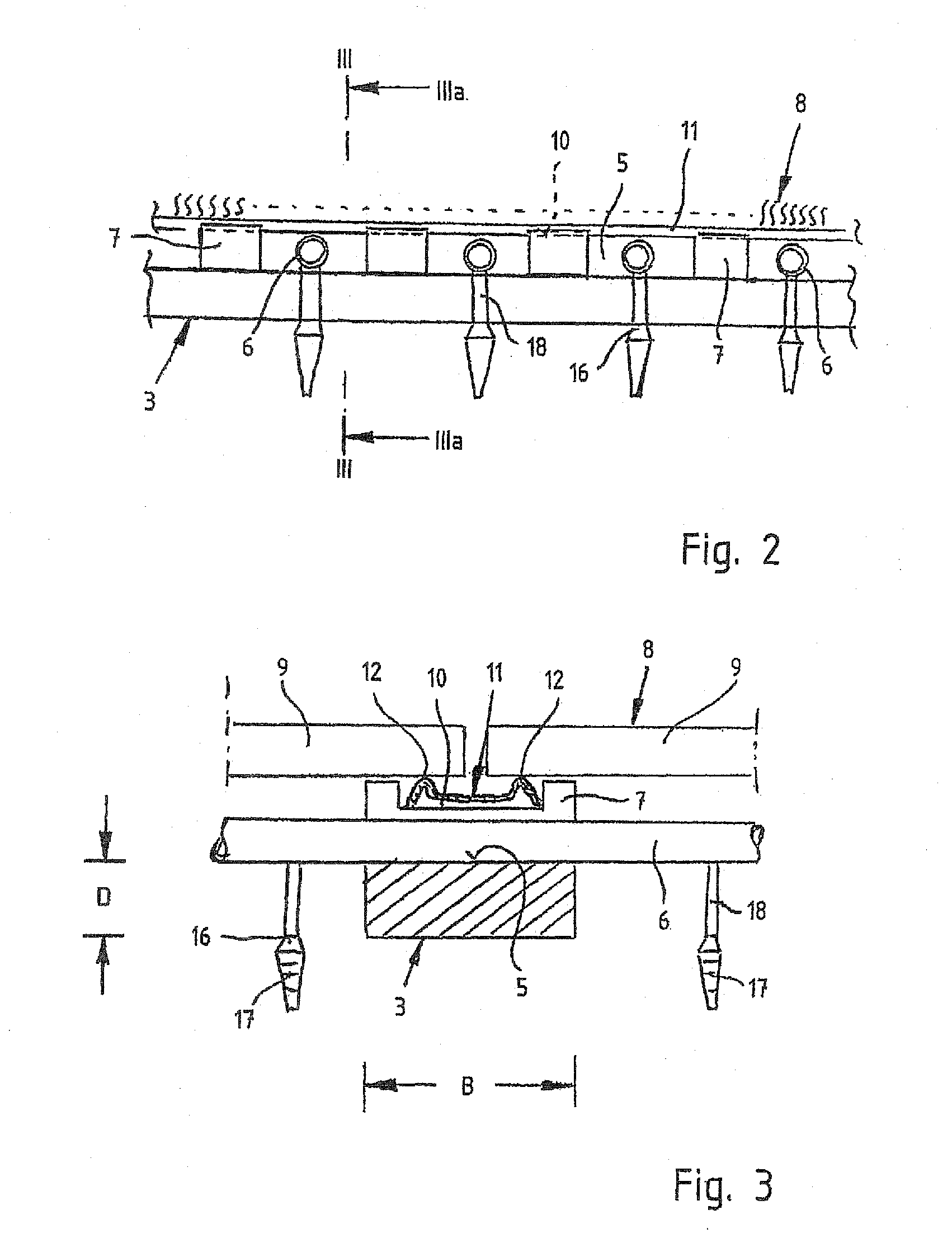 Arrangement for recooling cooling water