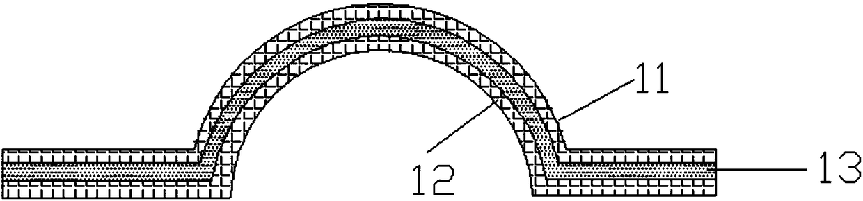 LED screen rear heat absorption and heat dissipation device