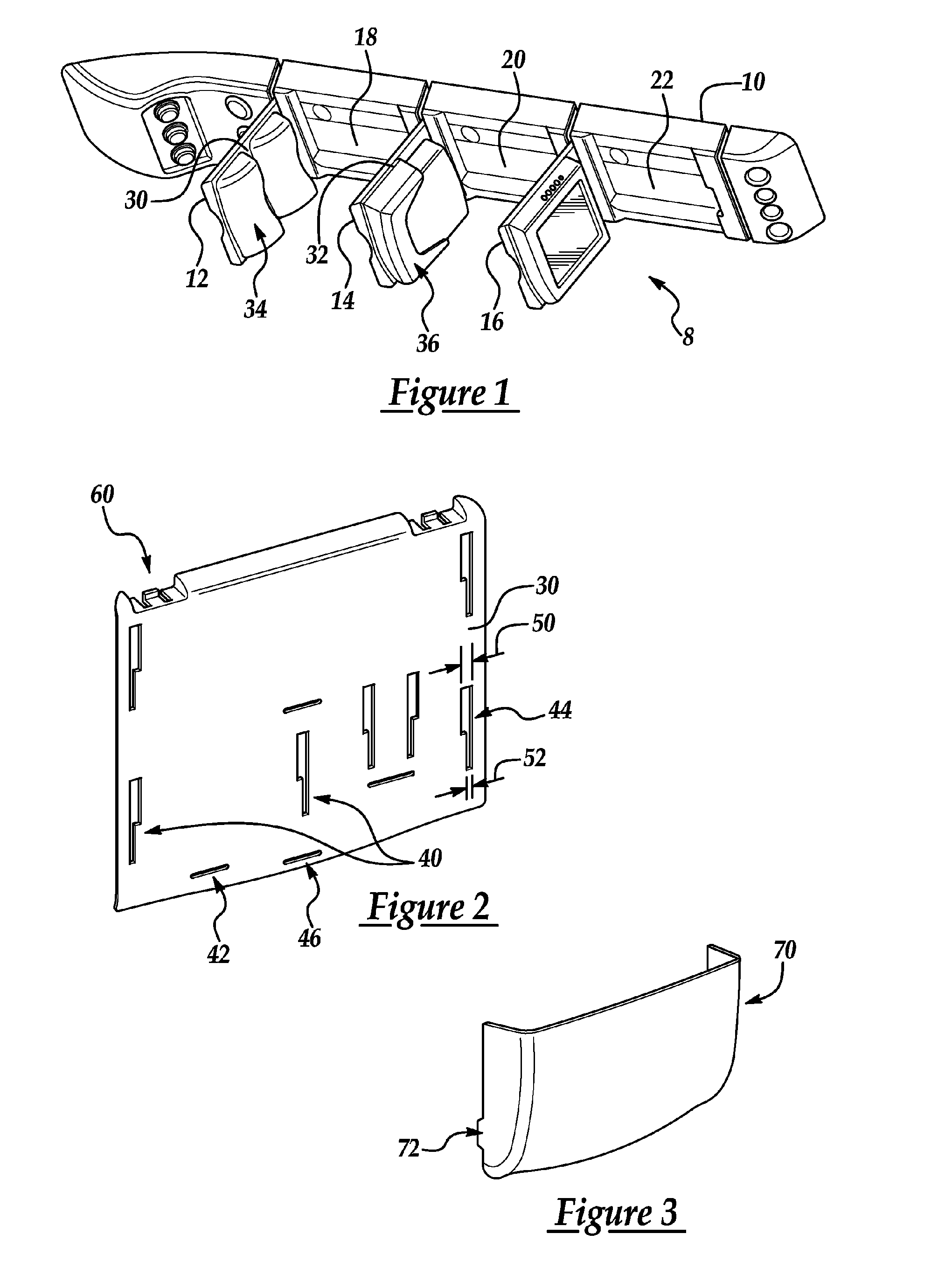 Configurable panel for vehicle overhead console