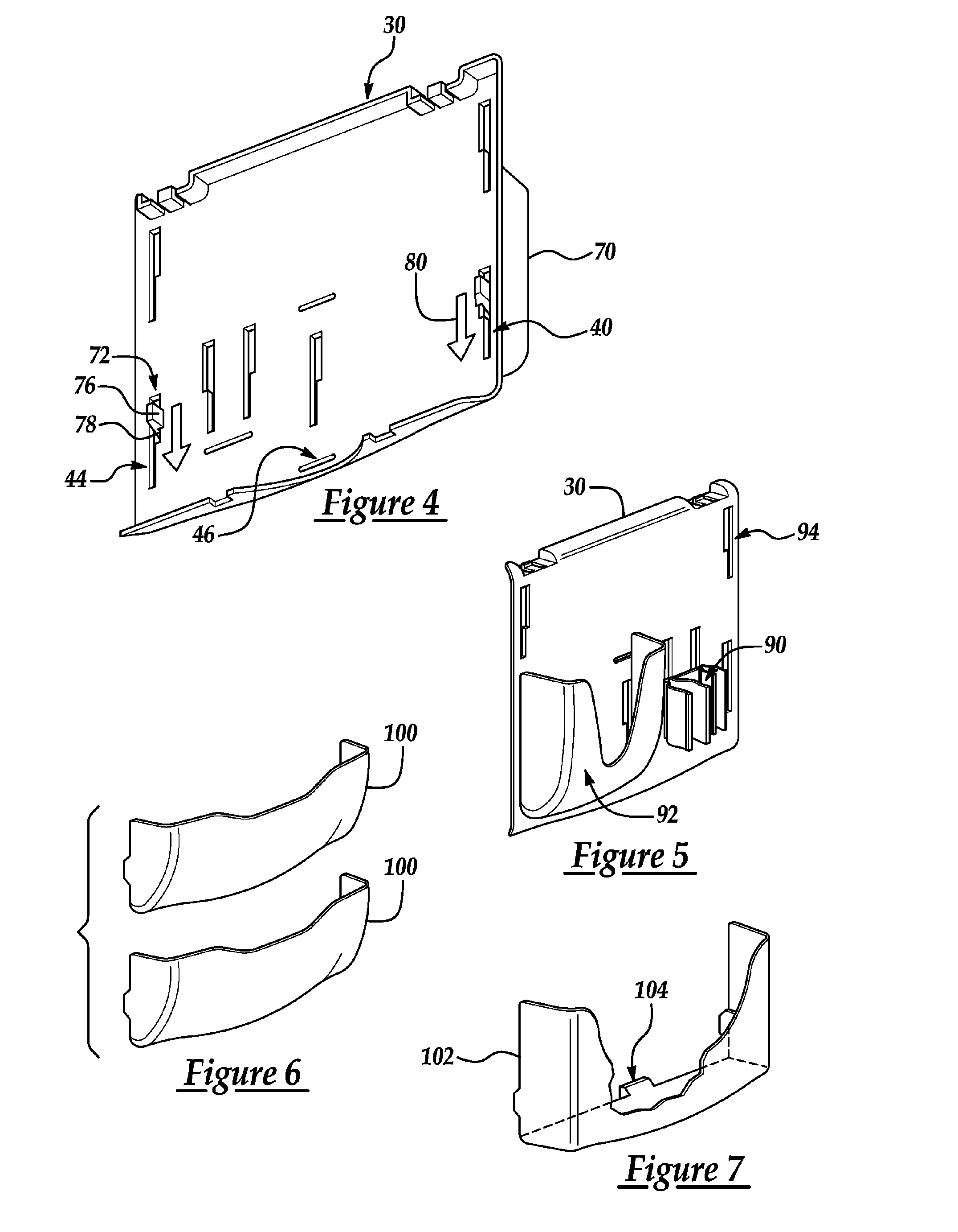 Configurable panel for vehicle overhead console