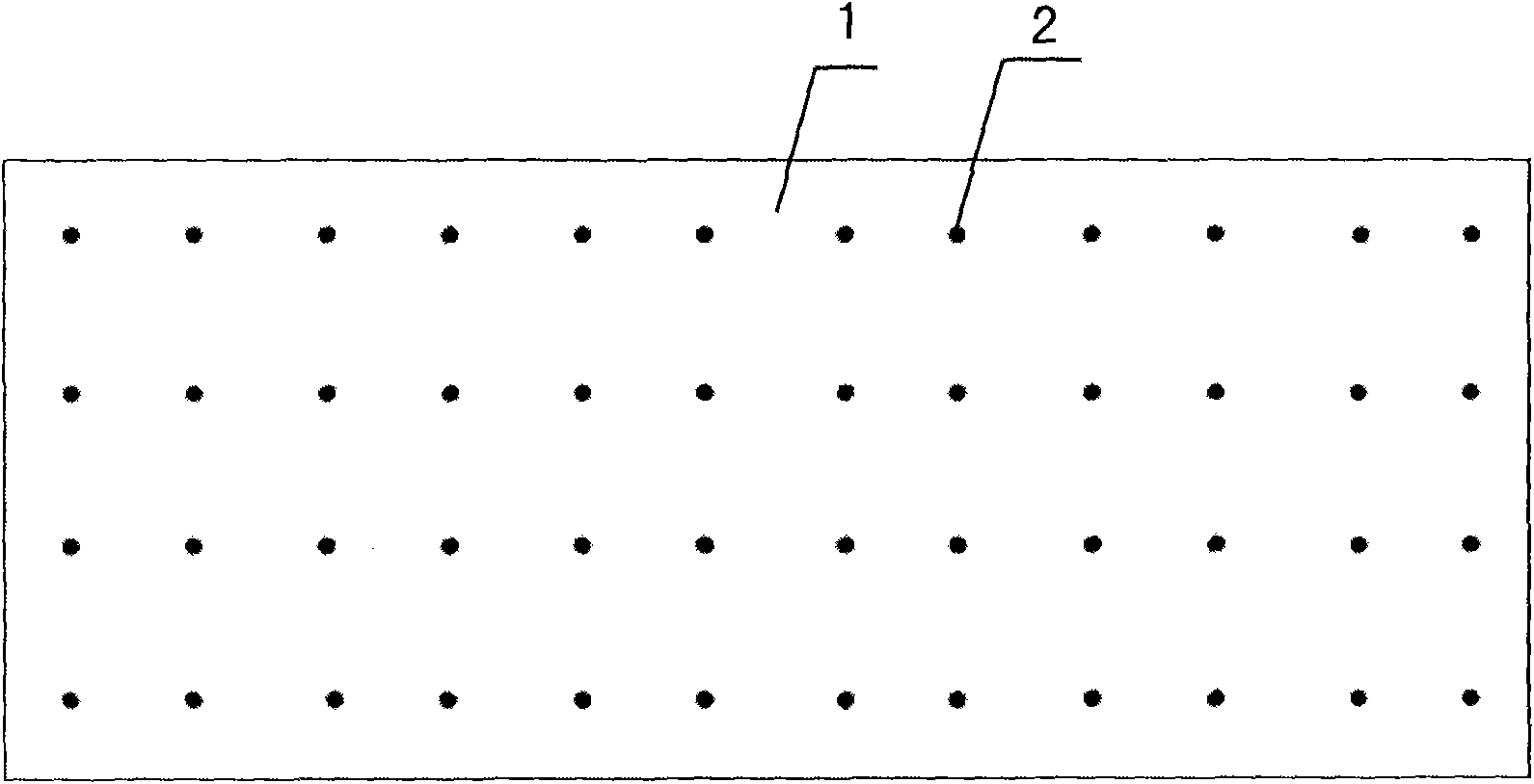 Water borne floating bed and rice planting method