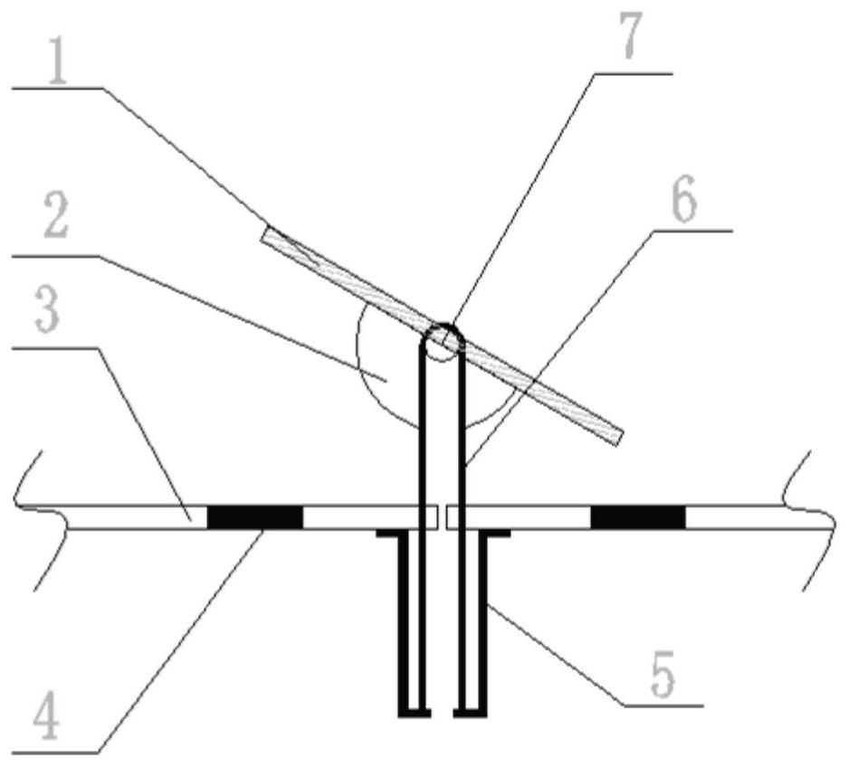 Track, cleaning system and method for cross-row cleaning of horizontal single-axis tracking system