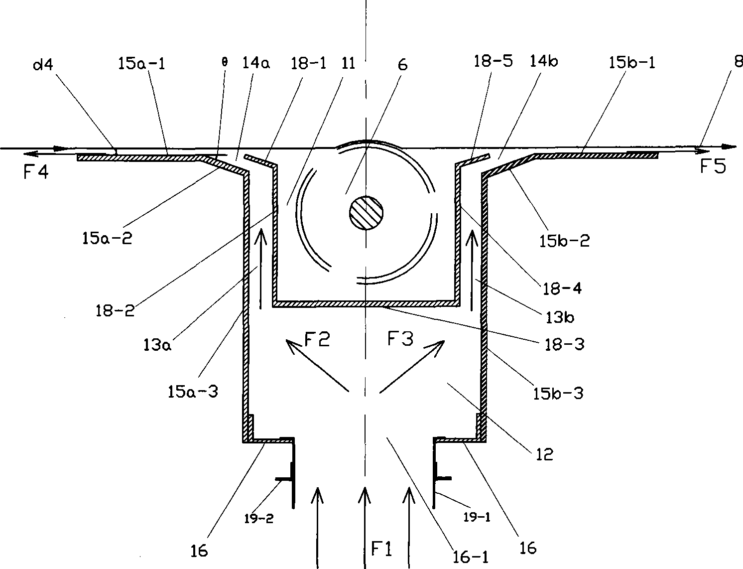 Air-flow type drying oven for drying coating layer of radiate material and blast nozzle parts thereof