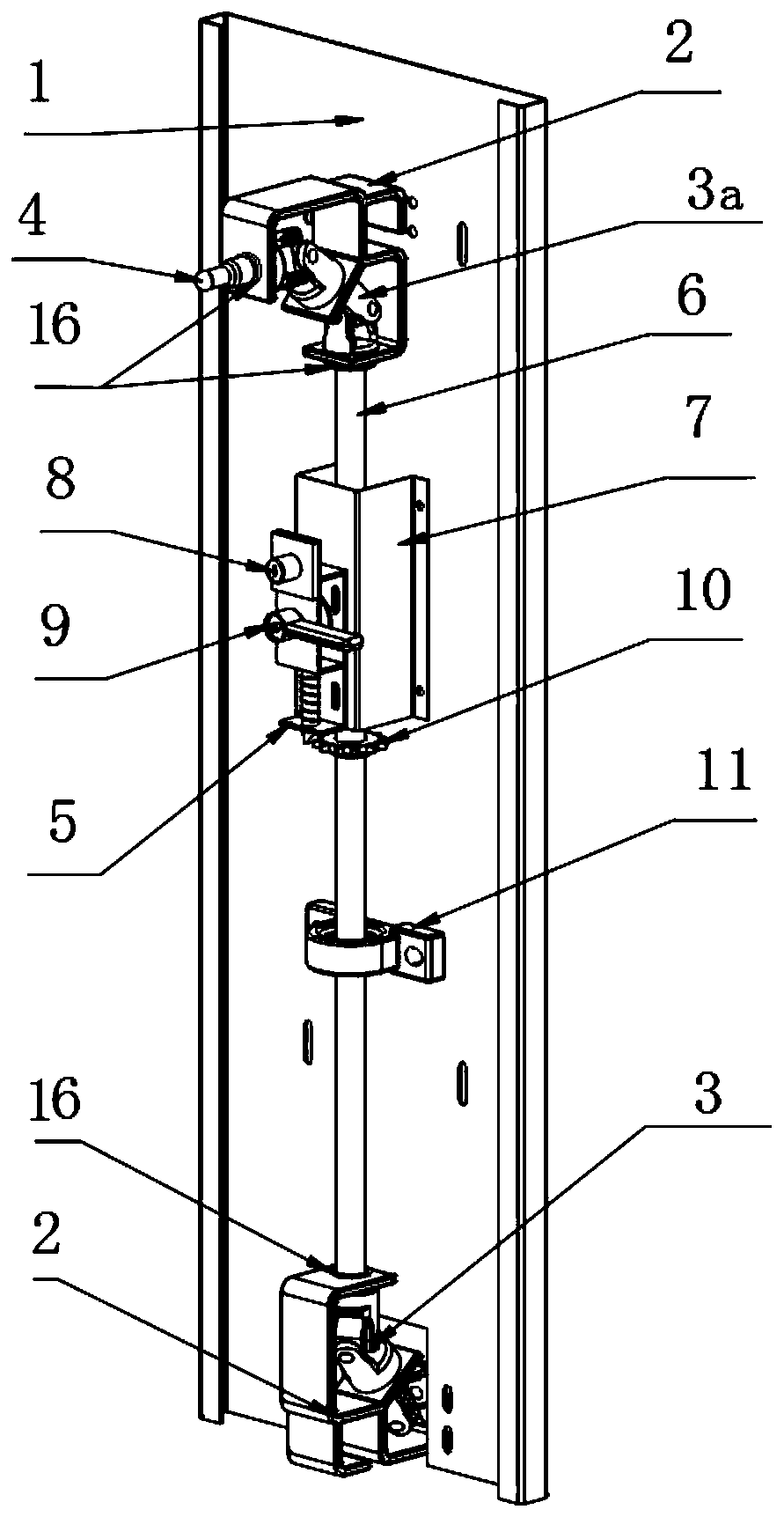 Direct type high-efficiency low-loss transmission assembly