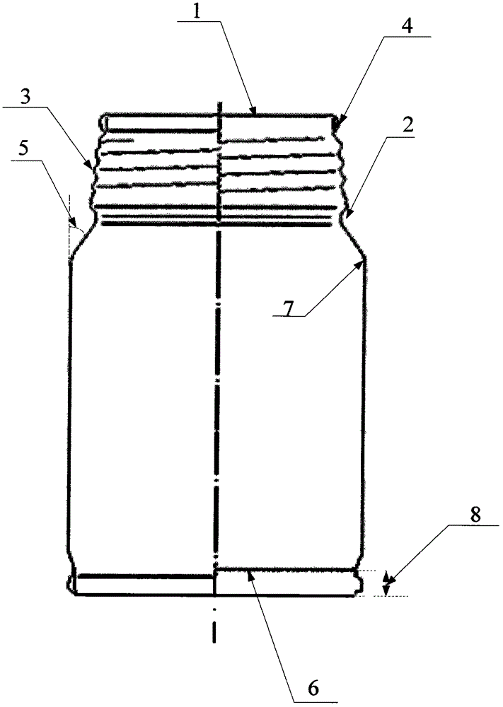 A kind of metal bottle manufacturing process and metal bottle