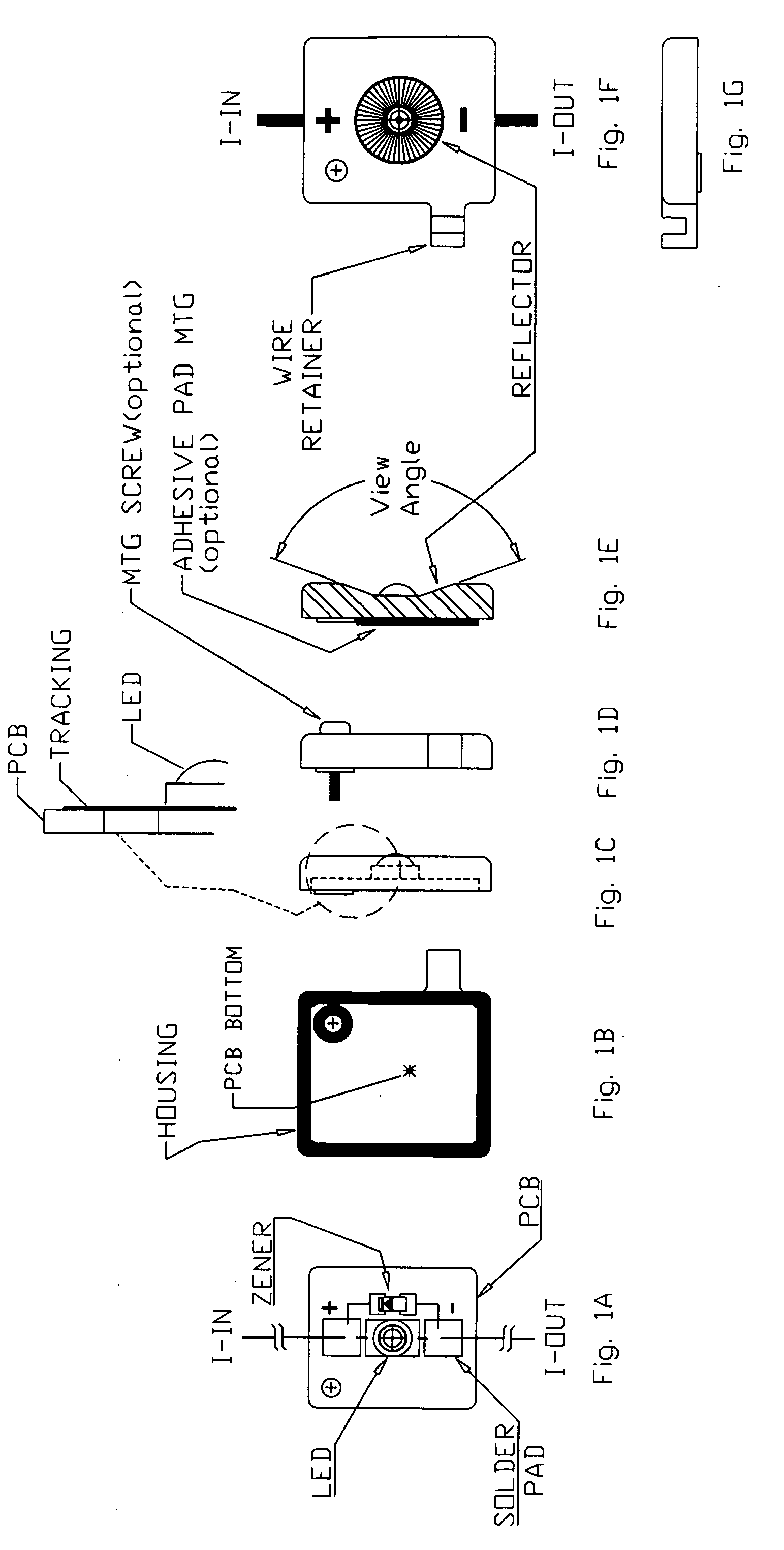 LED module for sign channel letters and driving circuit