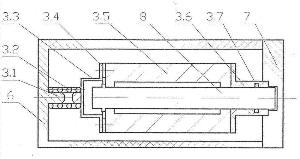 Device for avoiding arching of materials in stock bin by using sliding frame