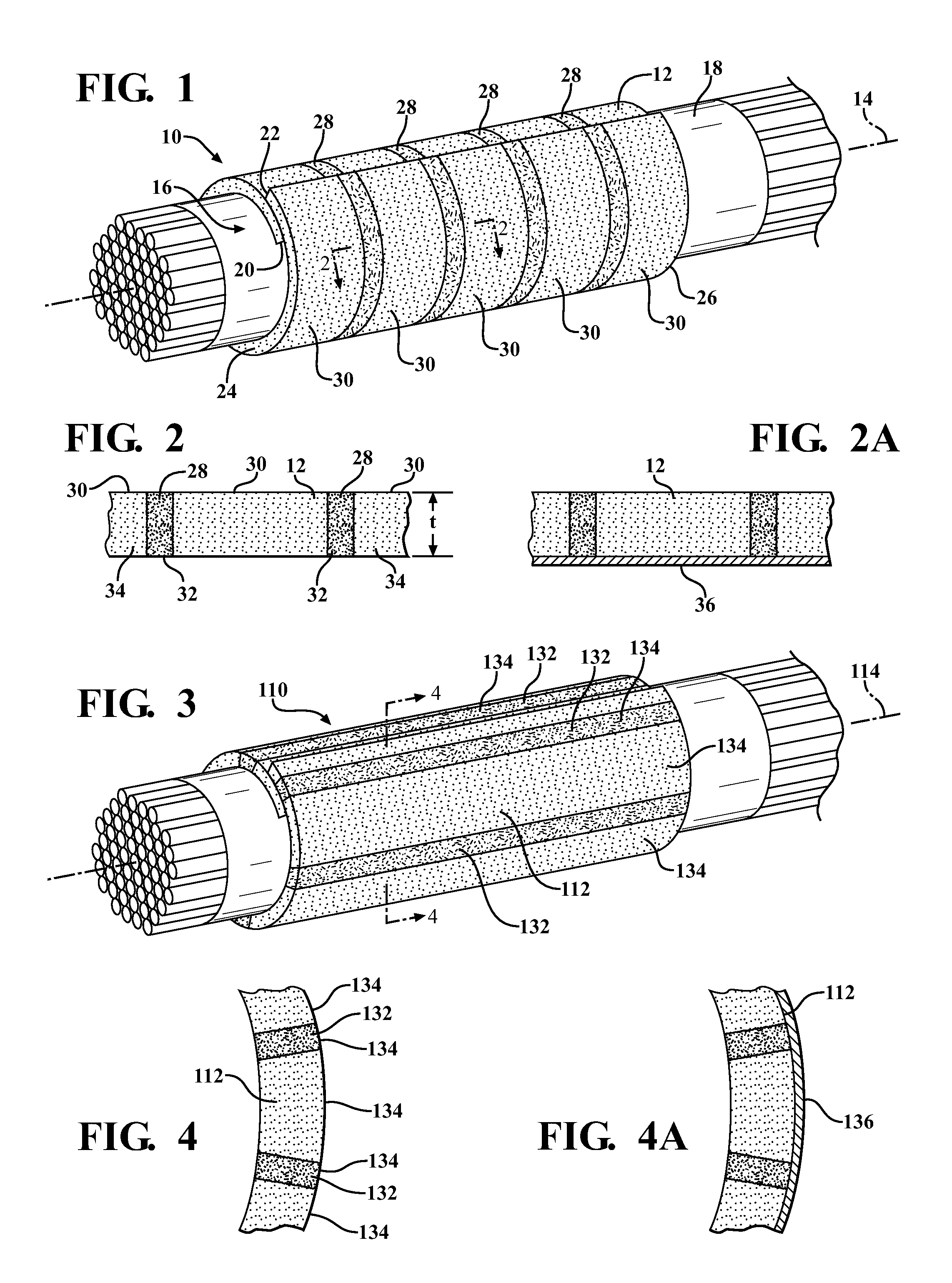 Non-woven, self-wrapping thermal sleeve and method of construction thereof