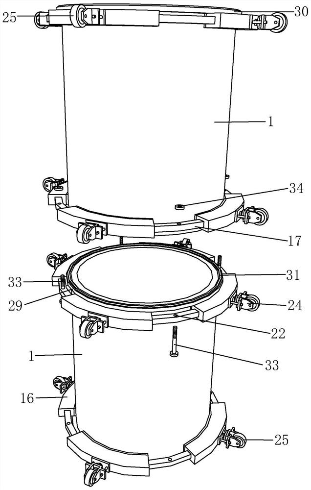 A construction method of inner piercing steel pipe for pipe jacking in water diversion project