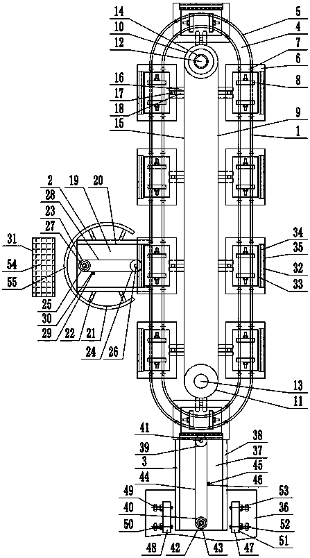 Ring type worktable transfer device with loading and unloading station
