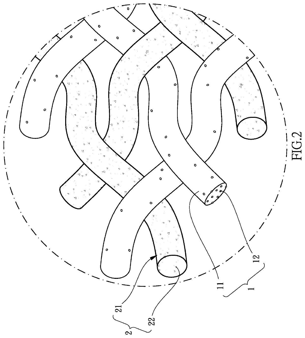 Composite fabric and method for making the same