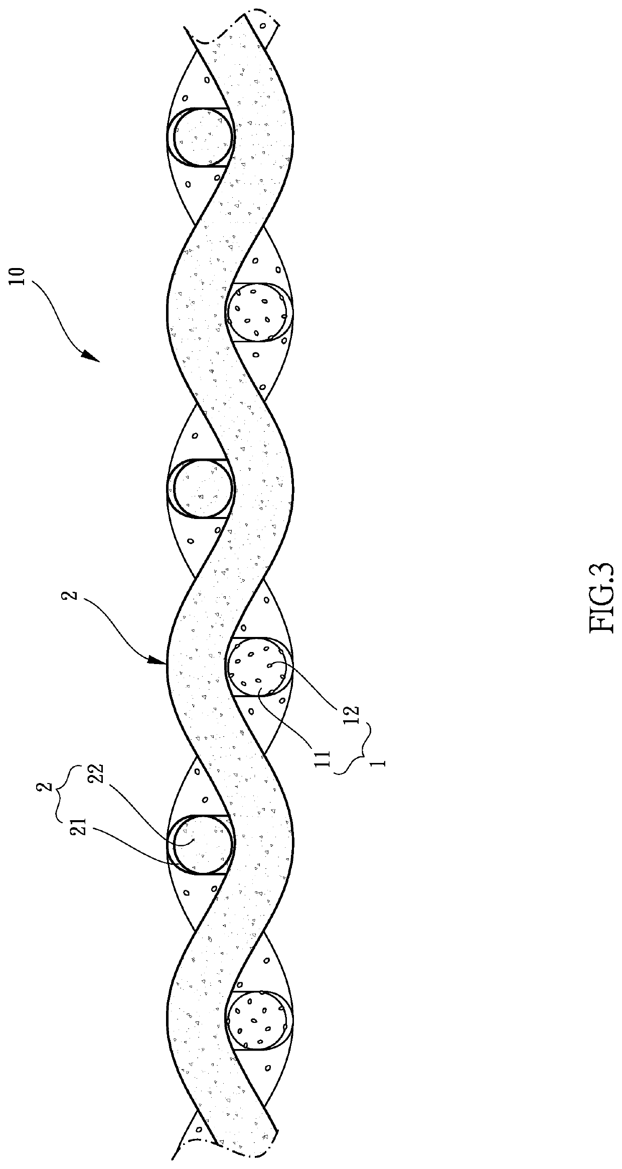 Composite fabric and method for making the same