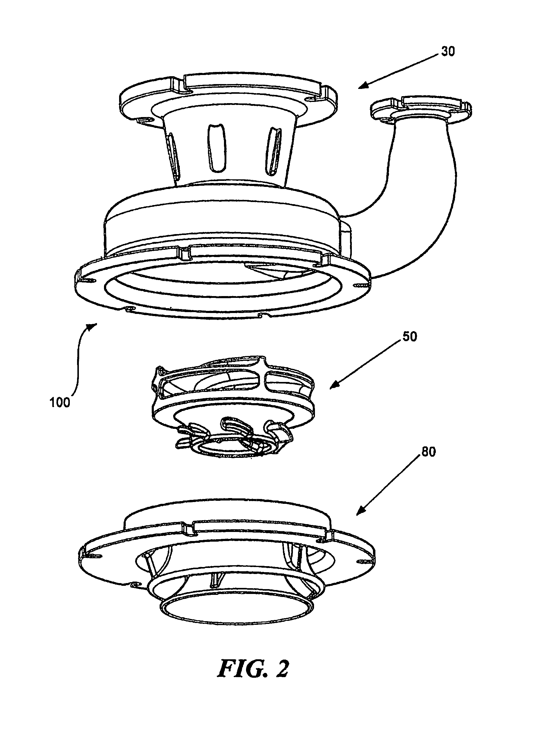 Slurry pump having impeller flow elements and a flow directing device