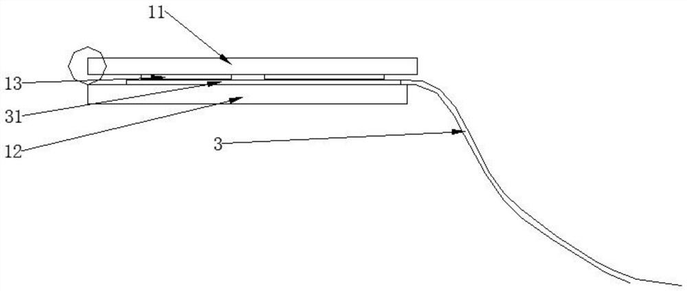 Clothing partial cleaning structure and washing machine