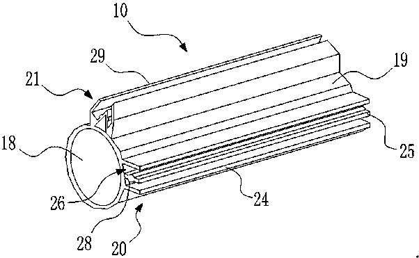 A ring screen system for creating surround sound effect in cinema projection hall