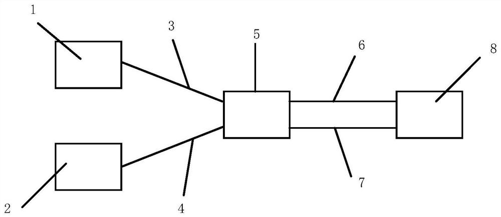 A double-d-type optical fiber weak magnetic field sensor with a double helix structure and its manufacturing method