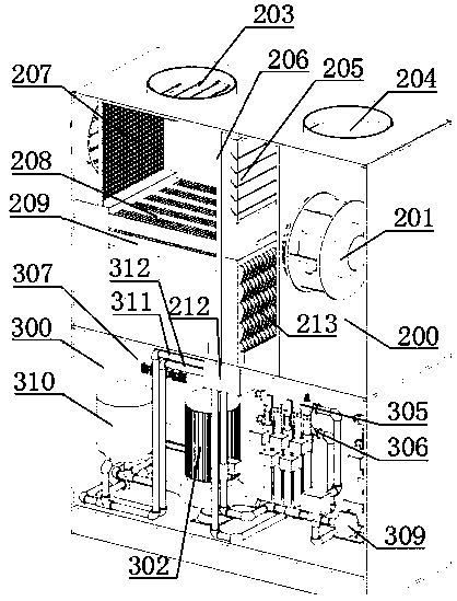 Triple-constant air conditioning unit and system