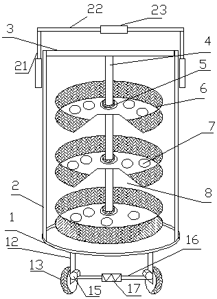 Medical clinical specimen conveying device