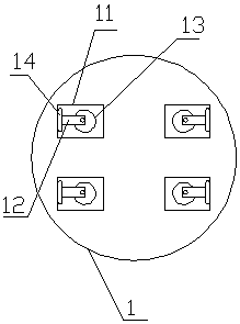 Medical clinical specimen conveying device