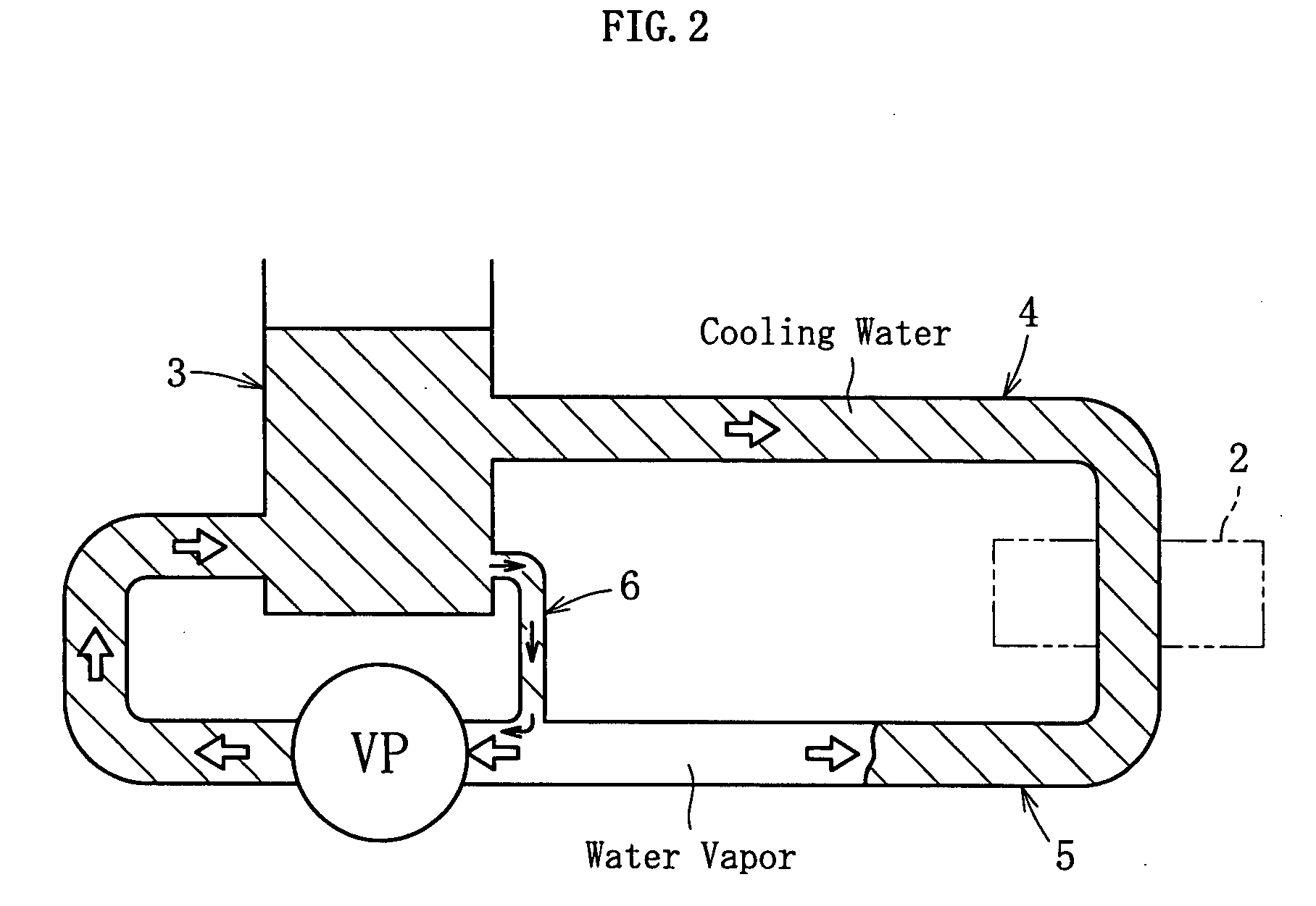 Mold cooling device