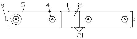 Production method and structure of aluminum electrolysis continuous prebaked anode