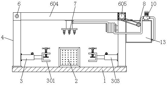 Spraying equipment for ceramic tile production