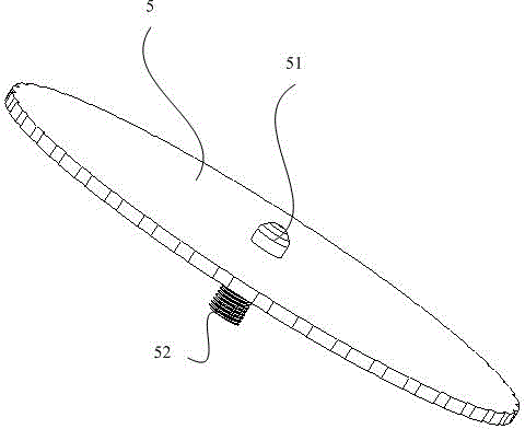 Adjusting support for projection equipment and laser projection TV