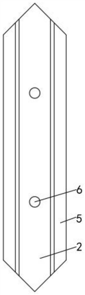 Decorative sheet structure and construction method thereof