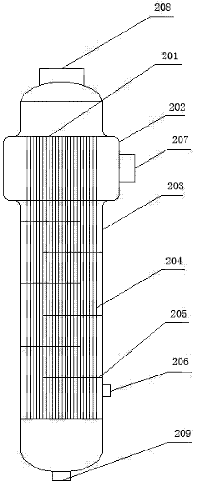 Condensing evaporator and application