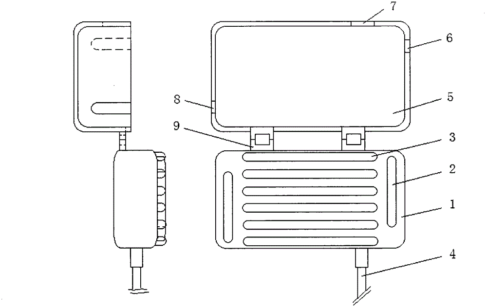 Medicine liquid heater for infusion apparatus