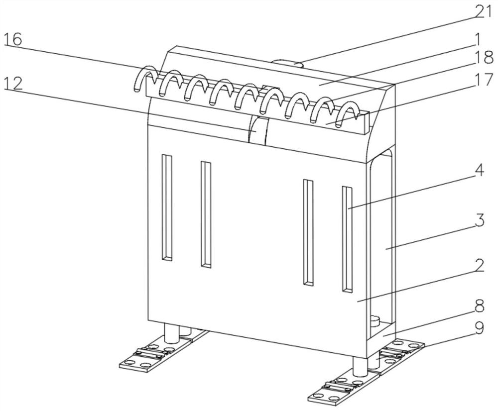 A shielding enclosure with better protection performance