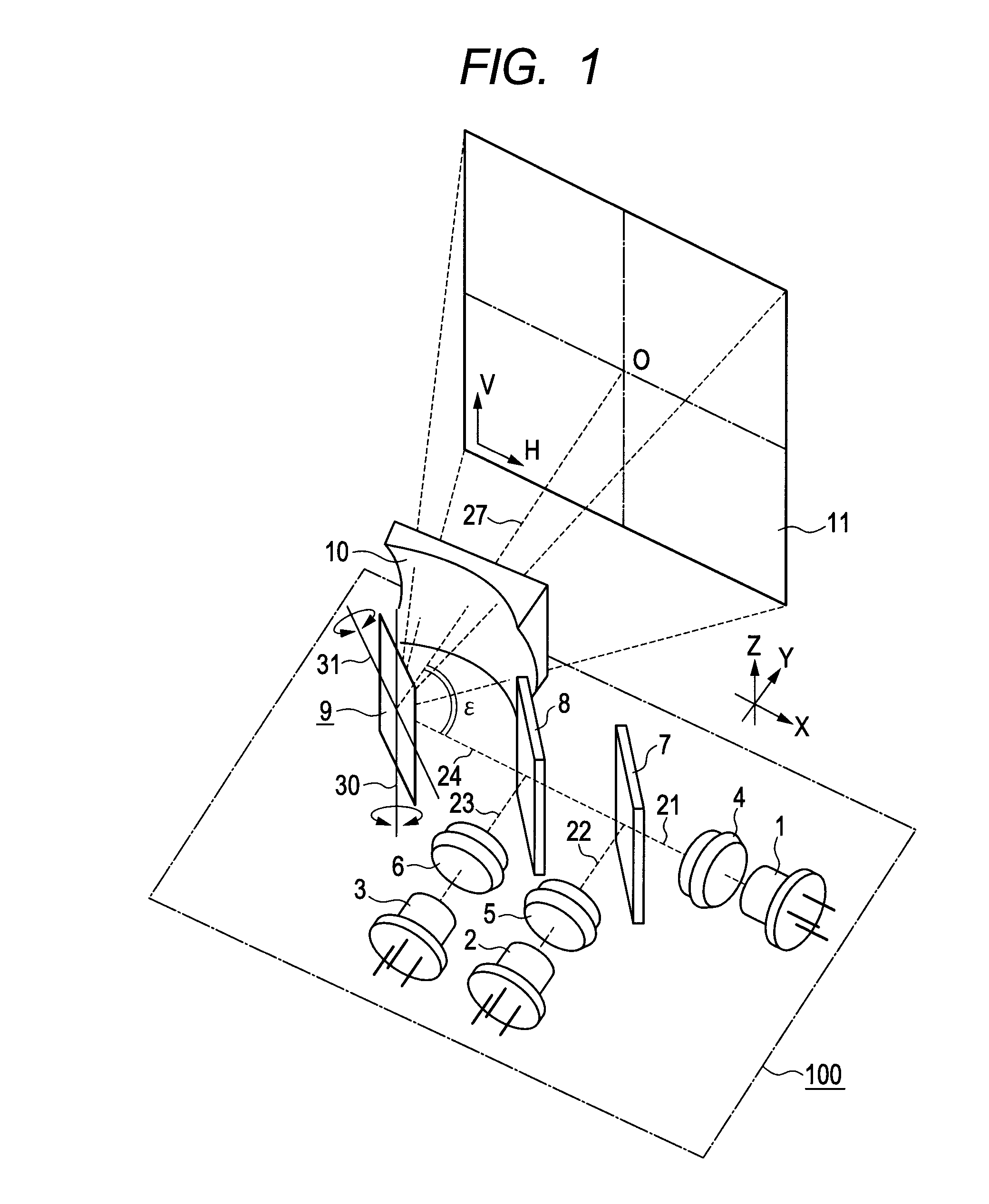 Optical beam scanning device and image display device using the same
