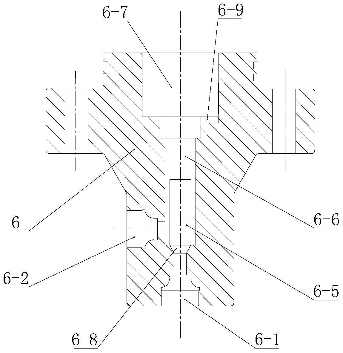 A high-pressure ultra-high pressure shielded electric control valve