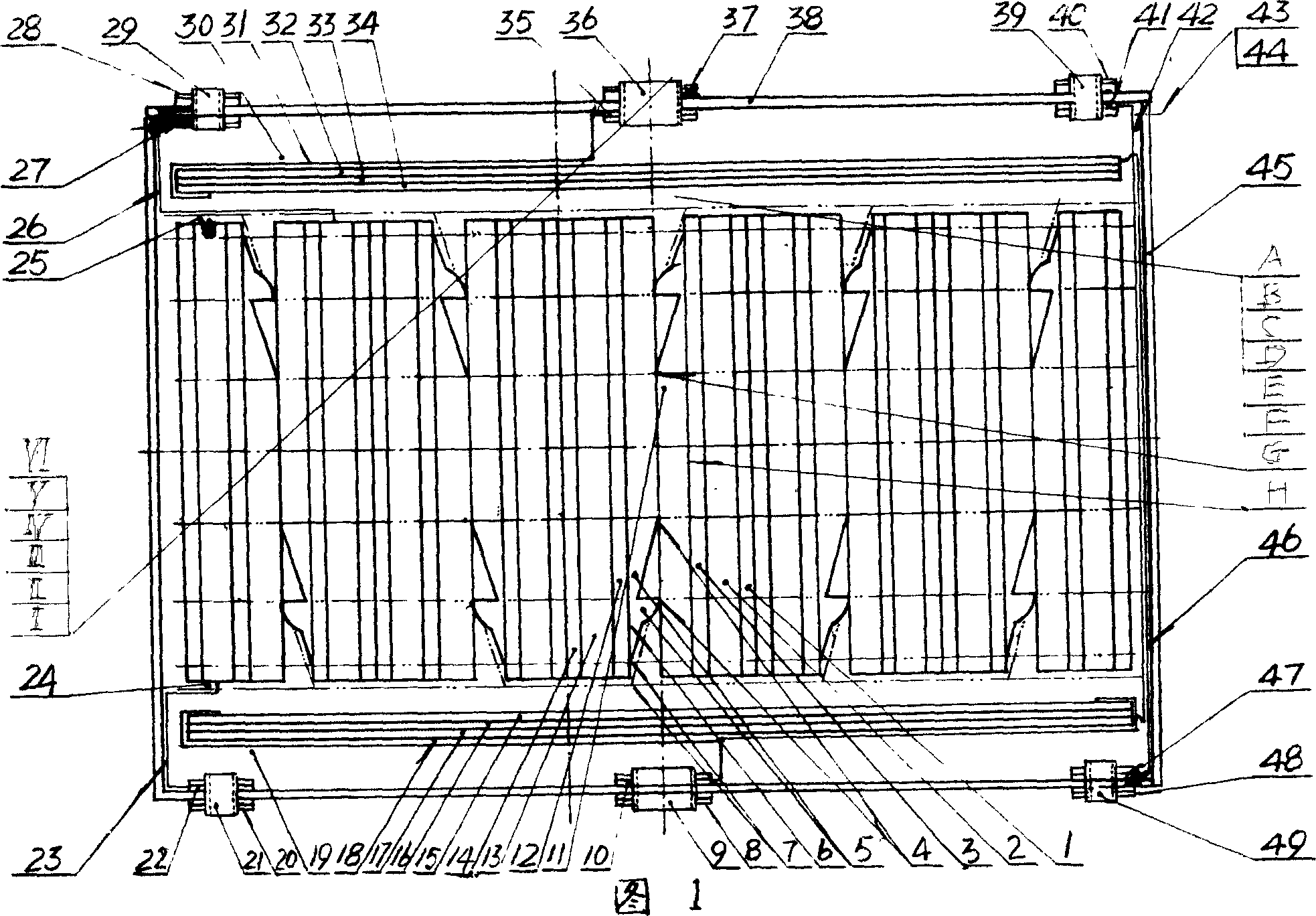 Automatic escape emission power generator of the permanent induction electromagnetic field change-section conductor charge