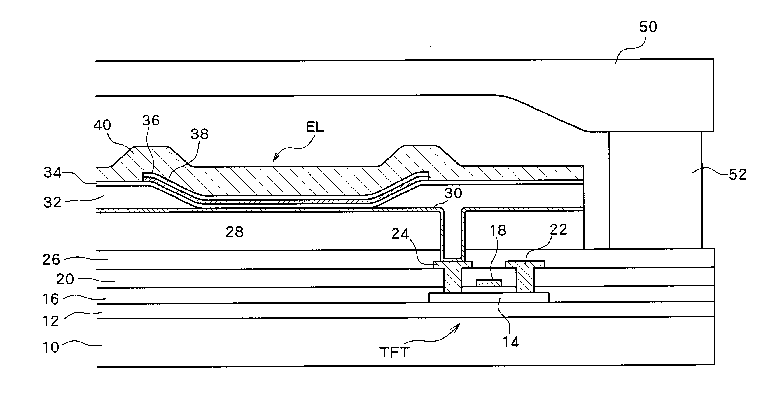 Organic electroluminescence panel having a substrate and a sealing panel sealed by adhering an inorganic film and the sealing panel using a sealing material