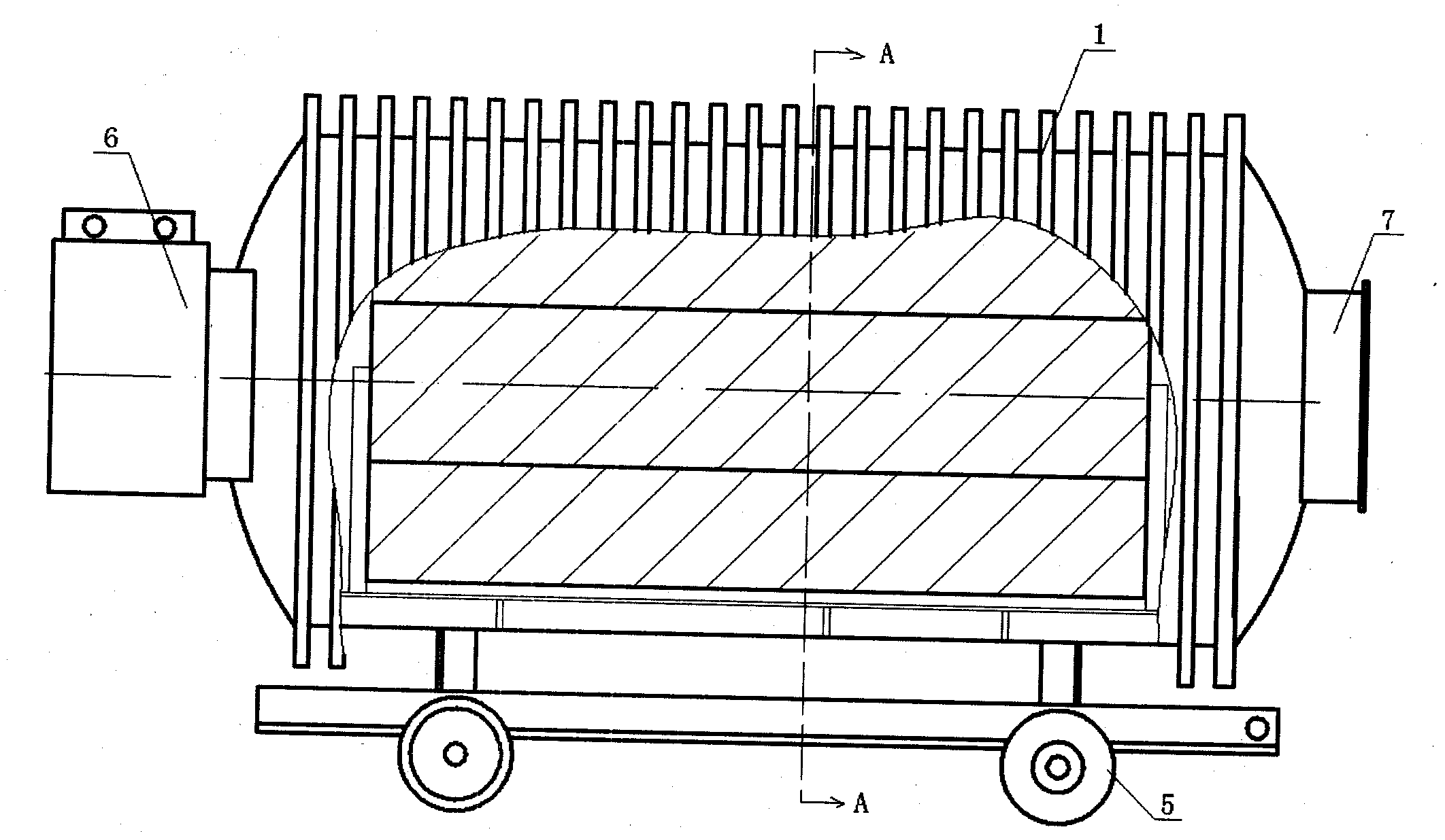 Mining flameproof transformer and mobile substation provided with same