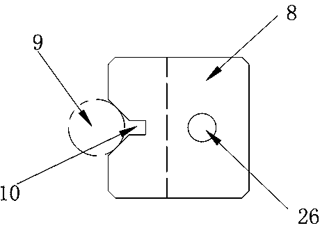 Test device capable of determining shaft component anti-seize performance and application thereof