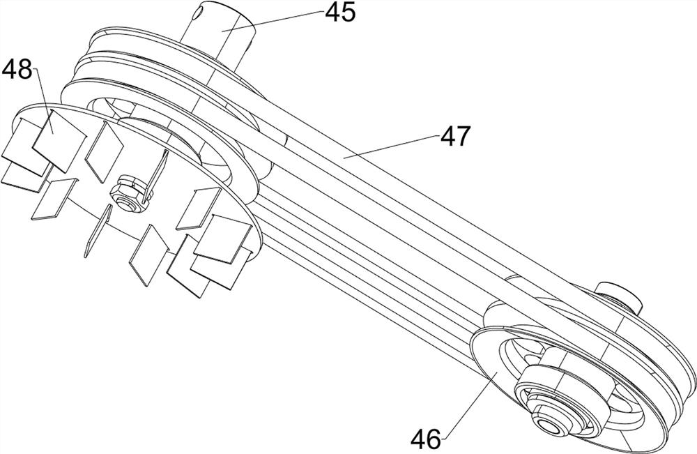 Belt air compressor with efficient heat dissipation function