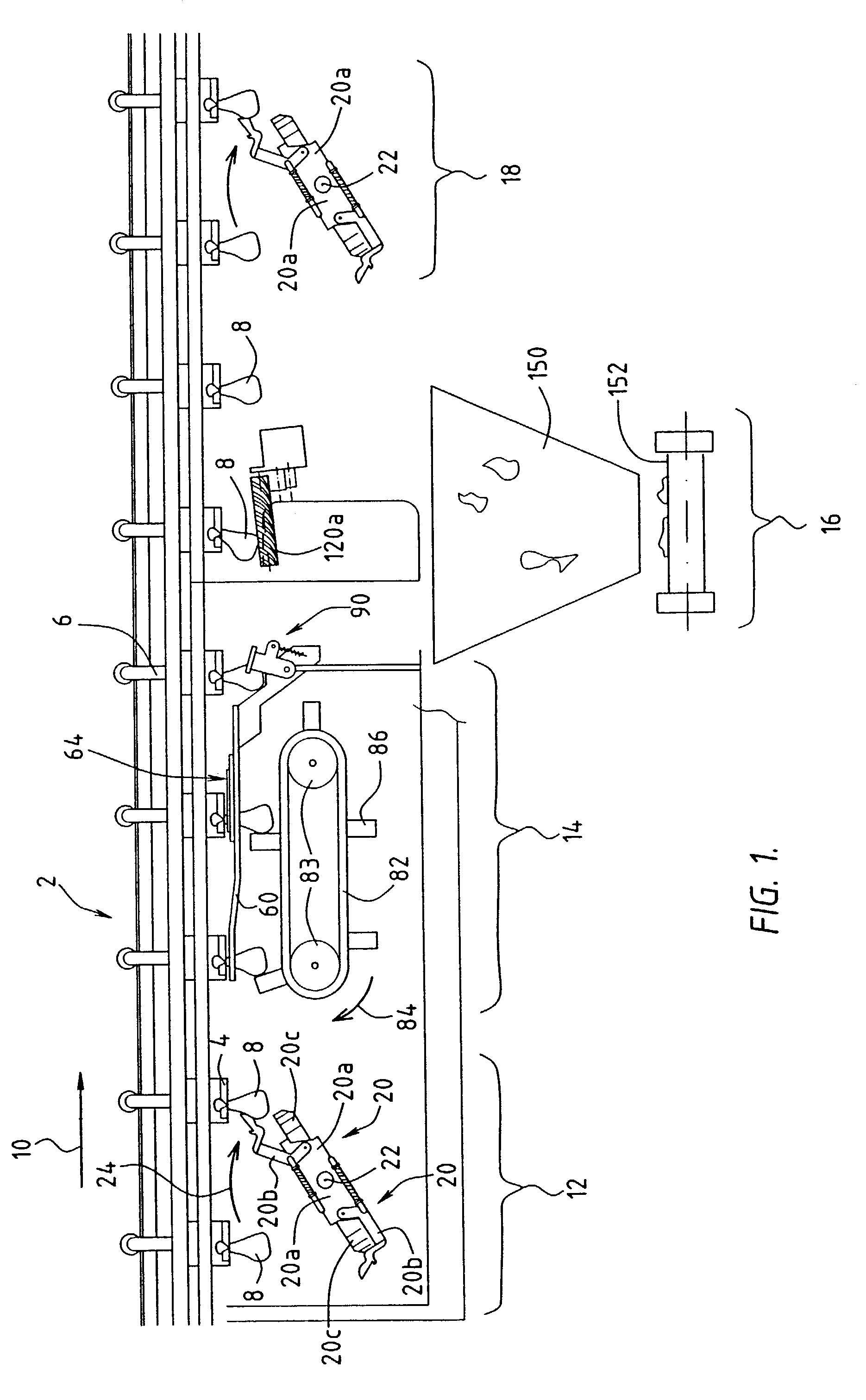 Method and device for processing a poultry leg